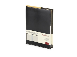 Ежедневник недатированный А5 «Metropol», Размер A5, Цвет черный