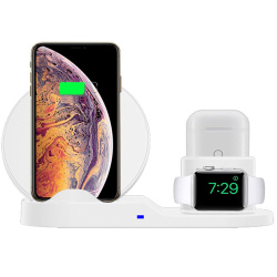 Беспроводное зарядное устройство FastCharge 3in1 Airрods iРhone Aррle Watch