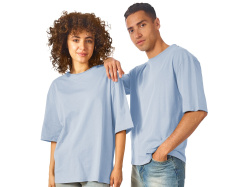 Футболка оверсайз «Liyon» унисекс, Размер XL-2XL, Цвет небесно-голубой