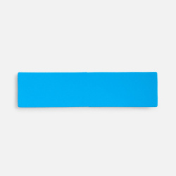 Лейбл Listra Soft Touch, S, голубой, 2х8 см