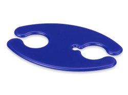 Органайзер для кабеля и наушников «Roll», Цвет синий