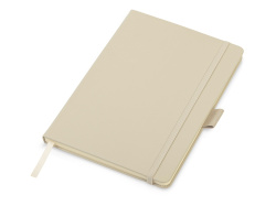 Блокнот А5 в твердой обложке «Vision 2.0» soft-touch, Размер А5, Цвет бежевый