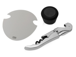 Набор аксессуаров для вина «Nigota», Цвет серебристый, черный