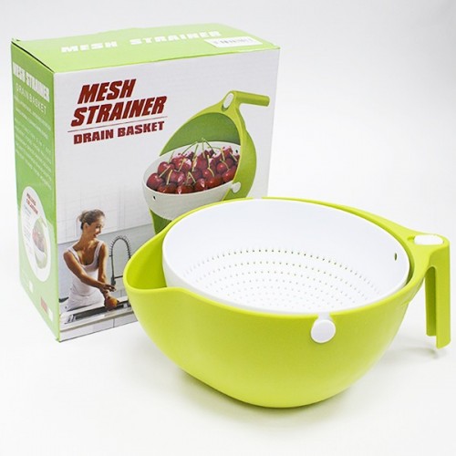 Многофункциональная миска-дуршлаг для ягод Mesh Strainer 2 в 1