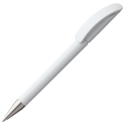 Ручка шариковая Prodir DS3 TPC, белая, 13,8х1 см