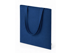 Шоппер «Basio» из переработанного хлопка 280 г/м2, Цвет синий
