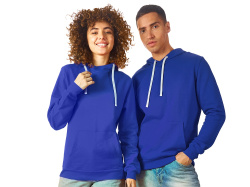 Толстовка "Stream" с капюшоном, унисекс, Размер 2XL, Цвет классический синий