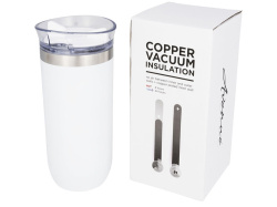 Вакуумная герметичная термокружка «Twist», Цвет белый