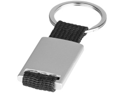 Брелок «Mondo», Цвет серебристый/черный