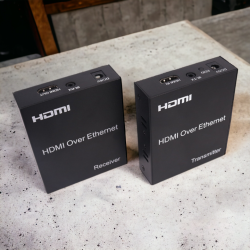 Удлинитель H203 HDMI Extender по витой паре RJ45 120 м /  Используется для передачи HDMI сигнала на большие расстояния с помощью кабеля витая пара