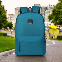 Рюкзак для ноутбука Miru City Extra Backpack 15.6, синий изумруд / Компактный, легкий, очень вместительный