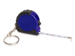 Рулетка-брелок «Habana», 1м, Цвет ярко-синий