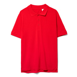 Рубашка поло мужская Adam, красная, S–XXL