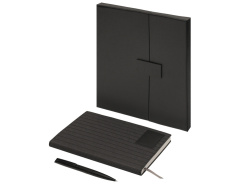 Подарочный набор «Bradbury &Co» с блокнотом А5 и ручкой, Цвет черный