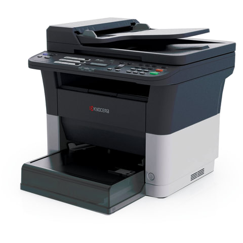 МФУ лазерное KYOCERA FS-1025MFP "3 в 1", А4, 25 стр./мин., 20000 стр./мес., ДУПЛЕКС, АПД, сетевая карта, 1102M63RU2