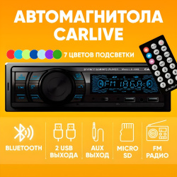 Автомагнитола CarLive LD1095 / Качественная и мощная