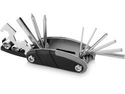 Многофункциональный инструмент «16 в 1», Цвет черный/серебристый