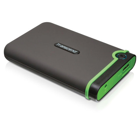 Внешний жесткий диск TRANSCEND StoreJet 25M3S 1TB, 2.5", USB 3.0, серый, TS1TSJ25M3S