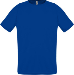 Футболка унисекс Sporty 140, ярко-синяя, XXS–XXXL