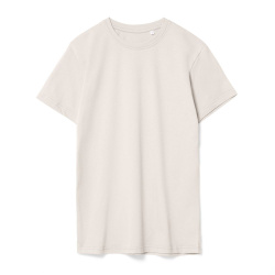 Футболка унисекс T-Bolka 160, молочно-белая, XS–5XL