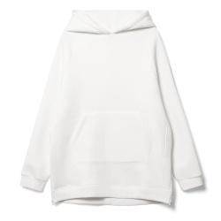 Худи унисекс оверсайз Easy Street, молочно-белое, XS–XXL