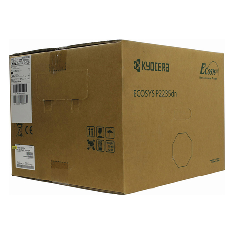 Принтер лазерный KYOCERA ECOSYS P2235dn А4, 35 стр./мин., 20000 стр./мес., ДУПЛЕКС, сетевая карта, 1102RV3NL0