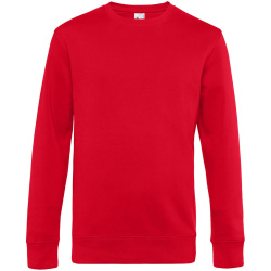 Свитшот унисекс King, красный, XS–4XL