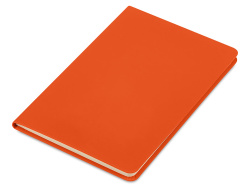 Блокнот в твердой обложке A5 «Виспи» в клетку, Цвет оранжевый