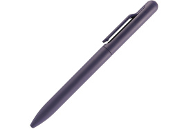 Ручка пластиковая шариковая FAMILY SOFIA, soft touch, Цвет темно-синий