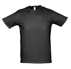 Футболка мужская Milano 190, черная, S–XXL