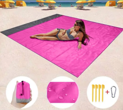 Пляжный водоотталкивающий коврик 210х200 см. / Покрывало - подстилка для пляжа и пикника анти-песок