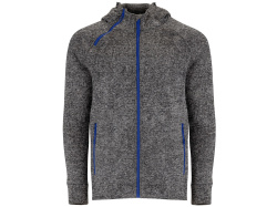 Толстовка на молнии «Everest», мужская, Размер L, Цвет меланжевый черный