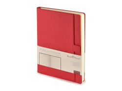 Ежедневник недатированный А5 «Marseille», Размер A5, Цвет красный