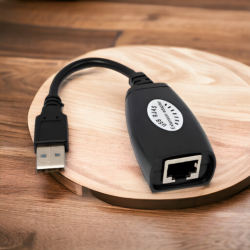 Удлинитель USB H60 (Extender) по витой паре 1M/2F (RJ45) / Используется для передачи USB сигнала на большие расстояния с помощью кабеля витая пара