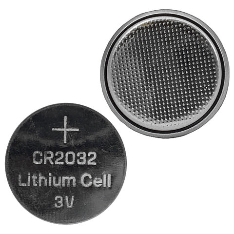 Батарейки КОМПЛЕКТ 2 шт., GP Lithium, CR2032, литиевые, блистер, CR2032-2CRU2