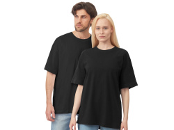 Футболка оверсайз «Vienna» унисекс, Размер XL, Цвет черный