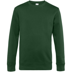 Свитшот унисекс King, темно-зеленый, XS–3XL