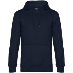 Толстовка с капюшоном унисекс King, темно-синяя, XS–4XL
