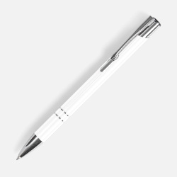 Ручка шариковая Keskus, белая, 13,7х0,8 см