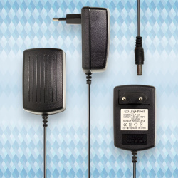 Блок питания Live-Power 18V LP52, 18V, 0,5A, штекер 5,5*2,5, длина кабеля 1000 мм, черный
