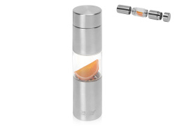 Бутылка для воды «FLAVOUR U SEE», Цвет серебристый