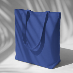 Сумка из хлопка «Carryme 105», 105 г/м2, Цвет синий