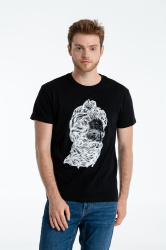 Футболка Tattoo Inverted, черная, S–XXL