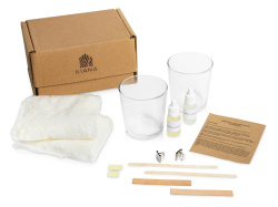 Набор для создания 2-х свечей «Candle Up», Цвет белый