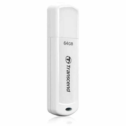 Флеш-диск 64 GB TRANSCEND JetFlash 730, USB 3.1, белый, TS64GJF730