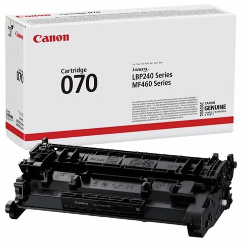 Картридж лазерный CANON (070) LBP240/MF460, ресурс 3000 стр., оригинальный, 5639C002