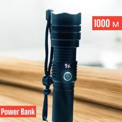 Ручной Светодиодный фонарь Y03 1000 м Power Bank / Ультраяркий, долговечный и надежный