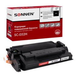 Картридж лазерный SONNEN (SC-052H) для CANON MF421dw/426dw/428x/LBP212dw/214dw, ресурс 9200 стр., 364089