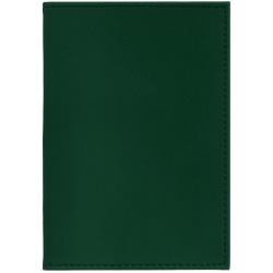 Обложка для паспорта Shall, зеленая, 9,6х13,9 см