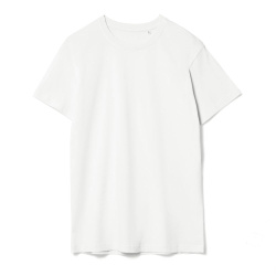 Футболка унисекс T-Bolka 160, белая (белоснежная), XS–5XL